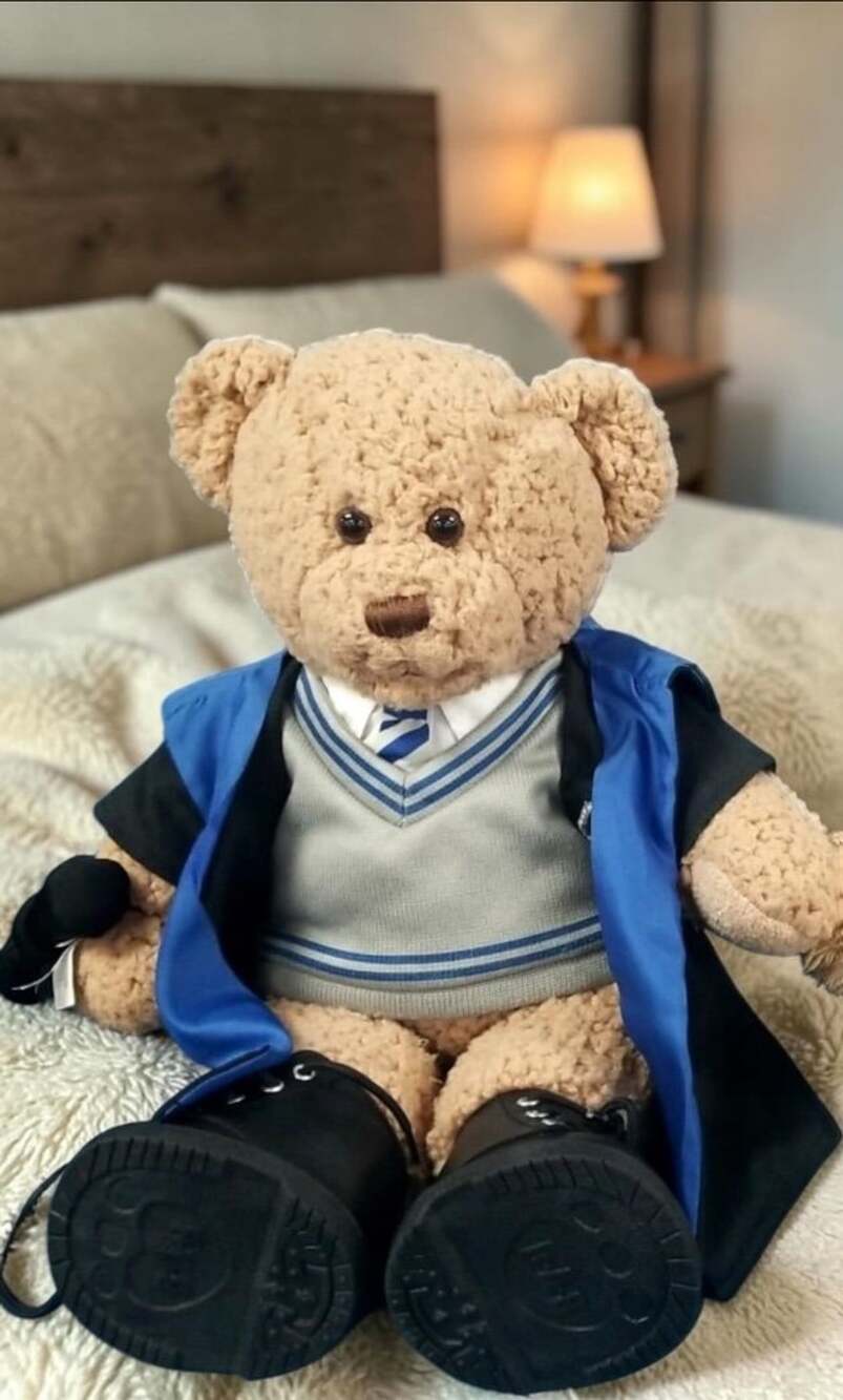 Build-A-Bear Harry Potter Ravenclaw Brown Plush Bear with Outfit and Boots